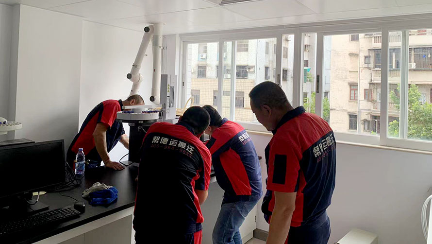 搬運過程中如何防止光譜儀器受到震動？